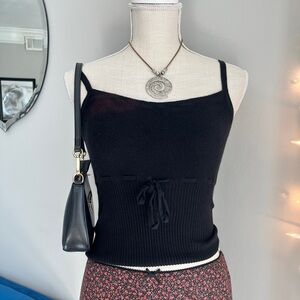 brandy melville black tank top 🖤